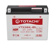 Аккумулятор TOTACHI MOTO YTX24HL-BS 24А/ч